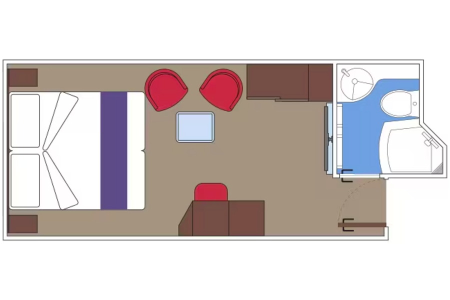 MSC Cruises MSC World America MSC Yacht Club Interior Suite Floorplan.png